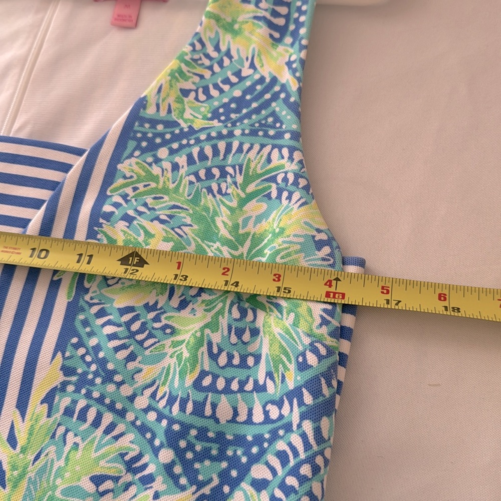 Lilly Pulitzer Chiara striped/floral shift M - Picture 10 of 10